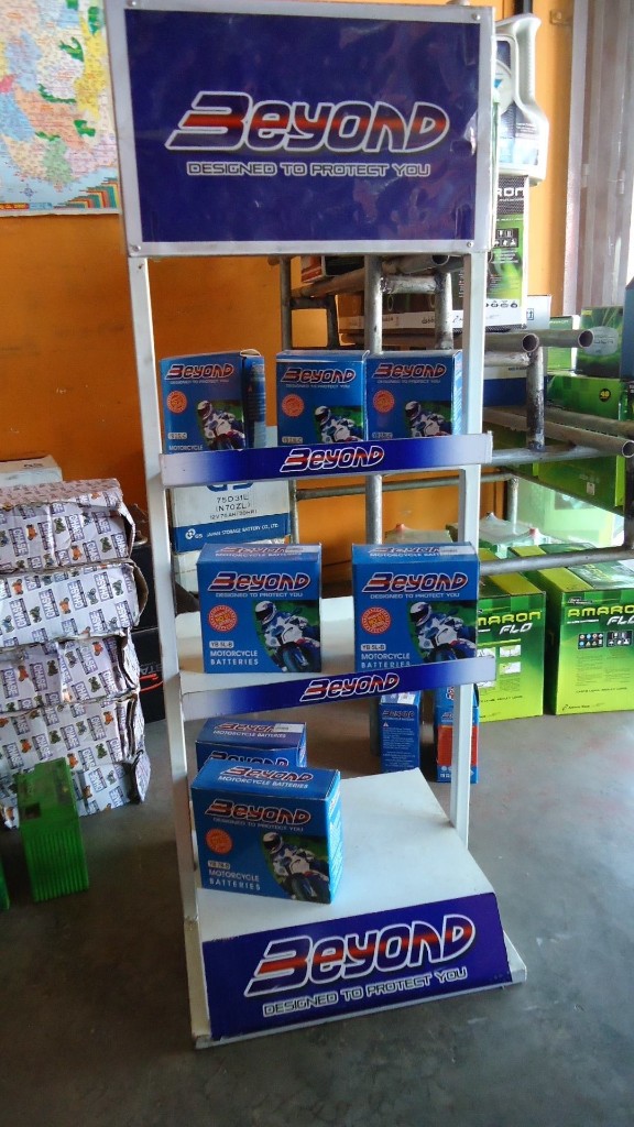 Custom branded retail display unit by Supreme Advertising